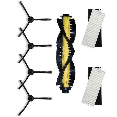 HEPA Filter Side Brush Rolling Main Brush For kitfort kt-519 Robot Vacuum Cleaner Brush Parts Accessories