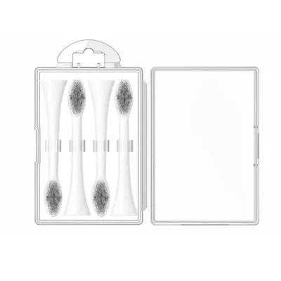 Étui de voyage portable pour têtes de brosse à dents, compatible avec Oral B, iO, Philips Sonicare, boîte anti-poussière pour têtes de brosse à dents