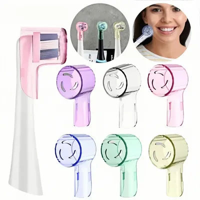 Couvercles anti-poussière pour brosse à dents électrique, 2 à 8 pièces, couleurs, capuchons compatibles avec la série Braun Oral B & iO, protecteur de tête
