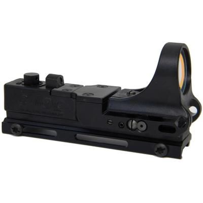 C-MORE Tactical Railway Red Dot Sight w/Click Switch Black 16 MOA CTRWB-16