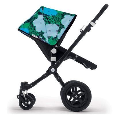 Bugaboo Cameleon 3 Andy Warhol Special Edition Stroller - Blue Flowers
