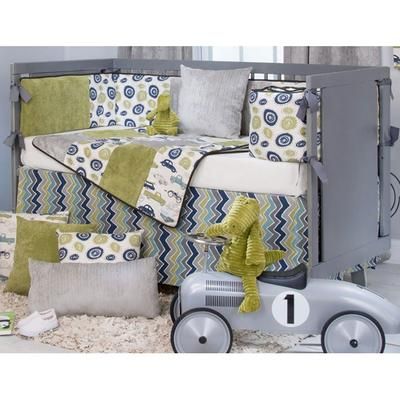 Sweet Potato Uptown Traffic 4 Piece Crib Bedding Set