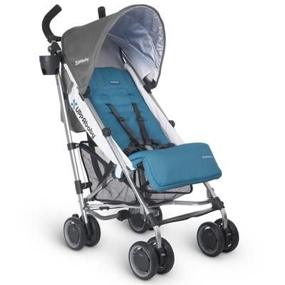 UPPAbaby 2017 G-LUXE Umbrella Stroller - Sebby (Teal/Silver) (Discontinued Fashion)