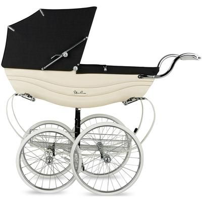 Silver Cross Balmoral Classic Pram - Cream & Brown