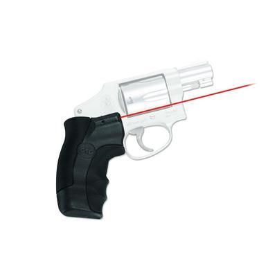 Crimson Trace Smith and Wesson J-Frame Revolver Round Butt Lasergrip Red Laser Sight LG-350