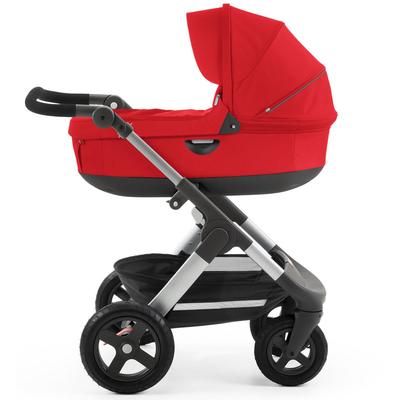 Stokke Trailz Stroller & Carrycot - Red