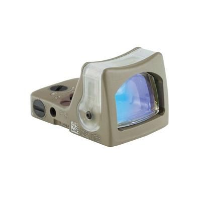 Trijicon RMR Dual Illuminated Reflex Sight 9 MOA Amber Dot No Mount FDE 700189