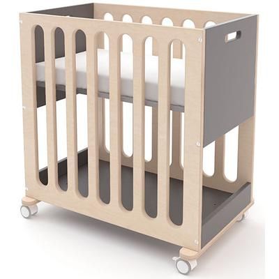 Oeuf Fawn 2-in-1 Crib System - Grey/Birch