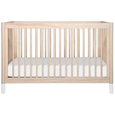 Babyletto Gelato 4-in-1 Convertible Crib w/Toddler Bed Conversion Kit - Washed Natural