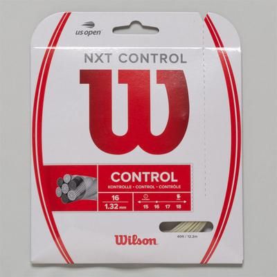 Wilson NXT Control 16 Tennis String Packages Natural