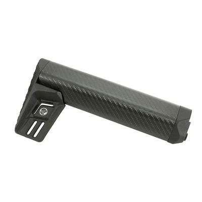 Lancer Carbon Fixed Stock A2 Length Black LCS-A2-R