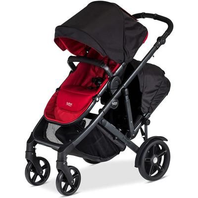 Britax B-Ready 2017 Double Stroller Bundle - Poppy