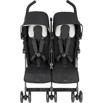 Maclaren Twin Techno Double Stroller - Black