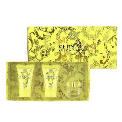 Versace Yellow Diamond 3 Piece Gift Set Standard Eau De Toilette for Women