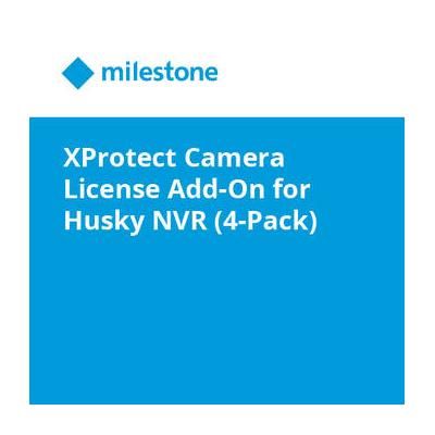 Milestone HMCL-4 Husky XProtect Additional Device License for M20, M30, M40 NVRs (4-P HMCL-4
