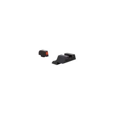 Trijicon HD XR Night Sight Set Orange Front Outline Glock 17 17L 19 22 23 24 25 26 27 28 31 32 33 34 35 37 38 39 Black 600836