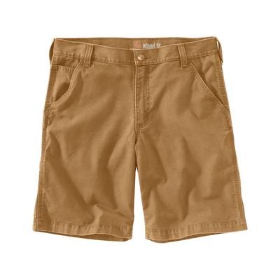 Carhartt Men's Rugged Flex Relaxed Fit Canvas Work Shorts, Hickory SKU - 439110