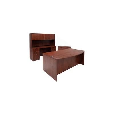 Cherry Laminate Office Furniture by Gibraltar -- 4-Piece Set