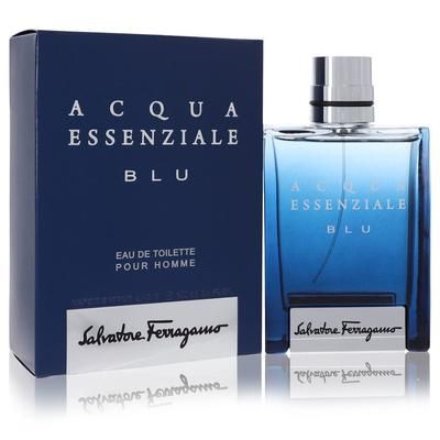 Acqua Essenziale Blu For Men By Salvatore Ferragamo Eau De Toilette Spray 3.4 Oz