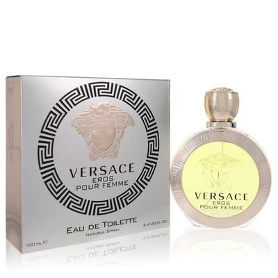 Versace Eros For Women By Versace Eau De Toilette Spray 3.4 Oz