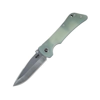Southern Grind Bad Monkey Emmerson Folding Knife Tumbled Satin Blade/Jade Ghost Green G10 Handle Blade Length 4in SG03030004