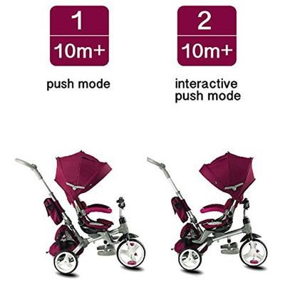 Kettler Kiddi-O 6-In-1 Multi-Trike - Violet
