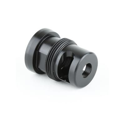 Griffin Armament Minimalist Taper Mount Muzzle Brake 5.56mm 1/2x28 QPQ Black TMM556