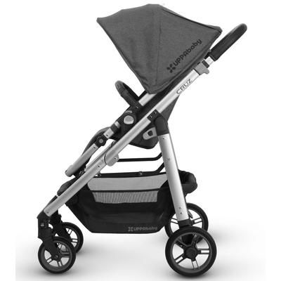 UPPAbaby 2018 Cruz Stroller - Jordan (Charcoal Melange/Silver/Black Leather)