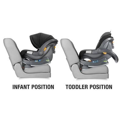 Chicco Fit2 Rear-Facing Infant & Toddler Car Seat with Anti-Rebound Bar - Fleur