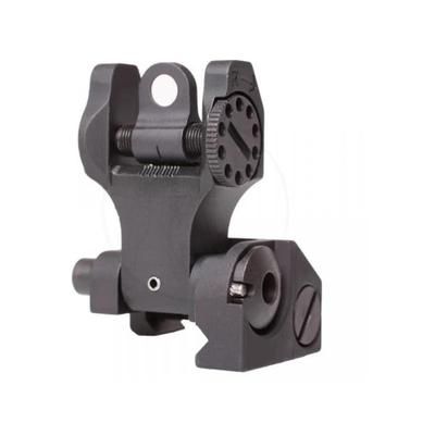 Troy Rear Folding Battle Sight T6 Aircraft Aluminum Black FBS-R0BT-00