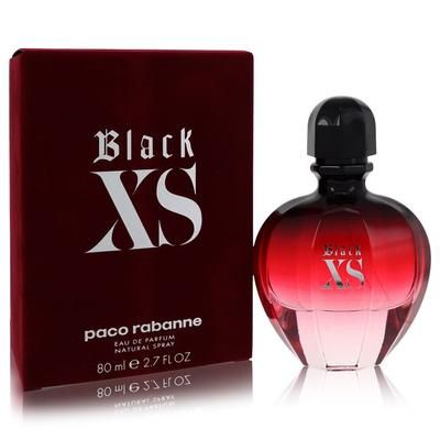 Black Xs For Women By Paco Rabanne Eau De Parfum Spray (new Packaging) 2.7 Oz