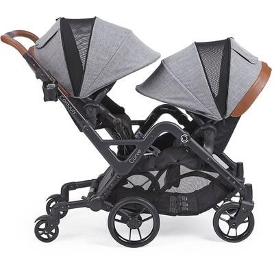Contours Curve Double Stroller - Graphite Gray