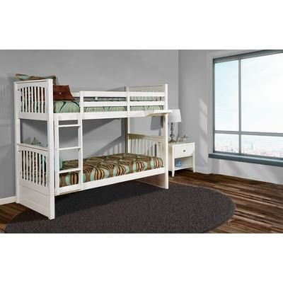 Pulse Twin Over Twin Bunk White - Hillsdale 33040N