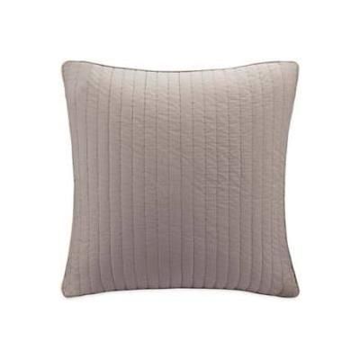 INK+IVY Camila Euro Sham Quilted Euro Sham in Taupe - Olliix II11-229