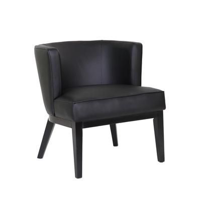 Boss Office Products B529BK-BK Ava Accent Chair in Black