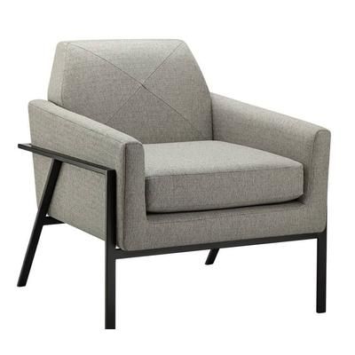 Madison Park Brayden Accent Chair in Grey - Olliix MP100-0575