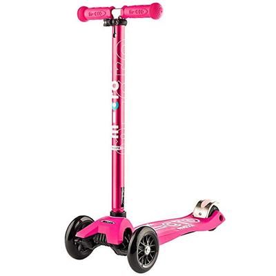 Micro Kickboard Maxi Deluxe Scooter - Shocking Pink