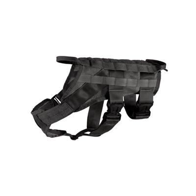 United States Tactical Patriot K9 Vest Black Large UST-K9V00301L