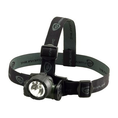 Streamlight Trident LED Headlamp AAA Green/White 6-80 Lumens Green 61051