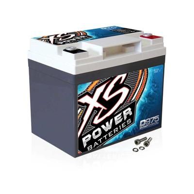 XS Power D927 AGM Deep Cycle 12 Volt Battery - 2100A 525CA 35Ah 1000W / 2000W White D975