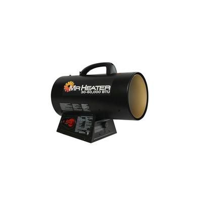 Mr. Heater Forced Air Propane Heater - 30000 - 60000 BTU Black F271370