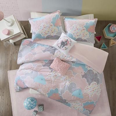 Cloud Twin/Twin XL Cotton Printed Comforter Set - Urban Habitat Kids UHK10-0013