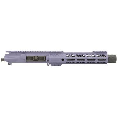 Grid Defense Complete Upper Receiver .300 Blackout 7.5 inch Pistol Length 4150 Light HBAR Barrel 1-8 Twist 9 inch Octagon M-LOK Hand Guard Dimpled
