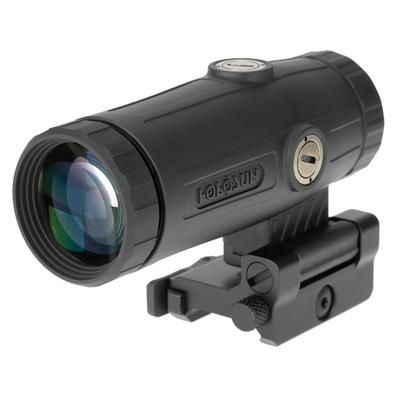 Holosun HM3X Red Dot Magnifier 3X Integrated QD Mount w/Optional Spacer Black HM3X