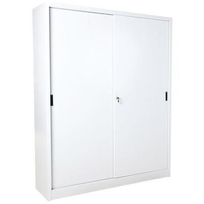 Armoire Porte Coulis L160xh200 Gris Clair - Manutan Expert