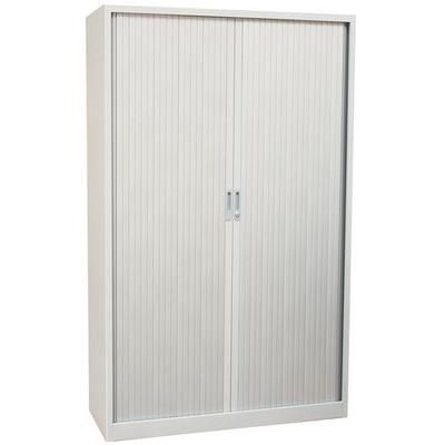 Armoire Rideaux 120 X 195 Cm Aluminium - Manutan Expert