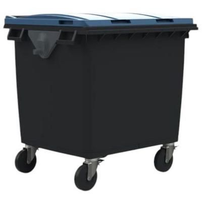 Container 1000lcouvercle Bleu Prises Frontale /laterale - Sulo