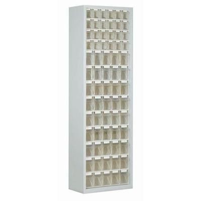 armoire haute avec 69 bacs hxlxp = 2000x66 5x285mm