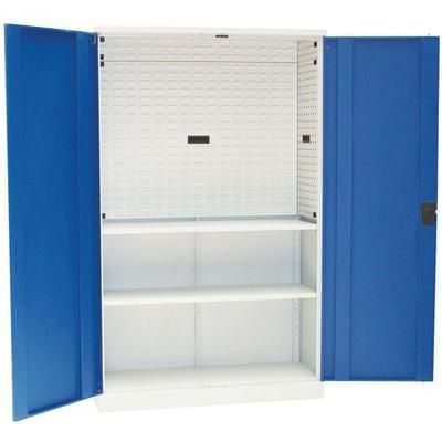 Armoire Démontable Fond Bacs 1950x1200x421mm Cotés Perfos - Manutan Expert