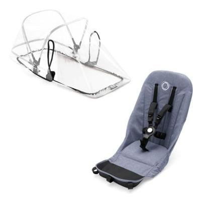 Bugaboo Donkey 2 Duo Fabric Set - Blue Melange